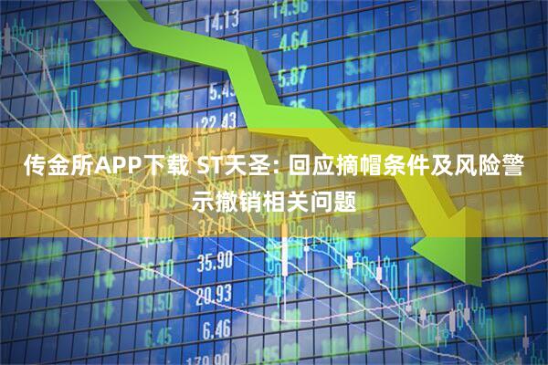 传金所APP下载 ST天圣: 回应摘帽条件及风险警示撤销相关问题